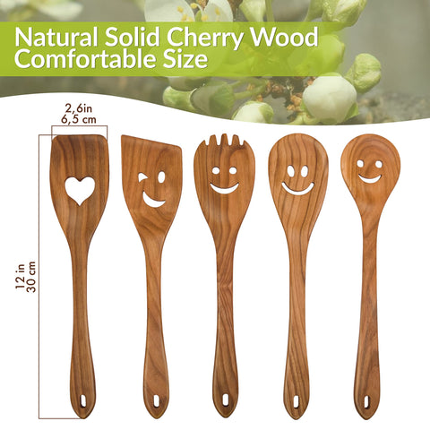 Utensilios MyFancyCraft para cocinar sin rayar sartenes antiadherentes