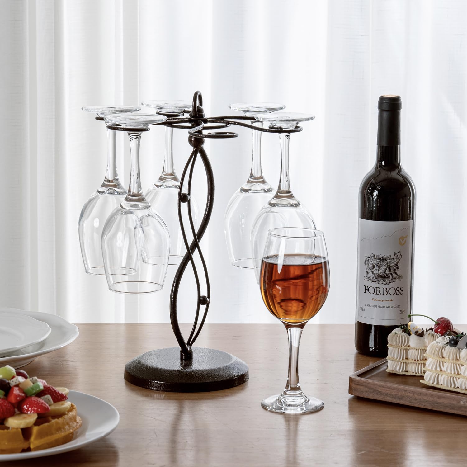 MyGift base estable de mesa para mantener las copas seguras