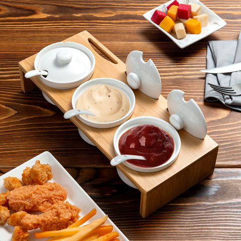MyGift cucharas de servicio para porciones y condimentos.