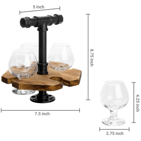 Uso versátil de MyGift para cata de whisky, cócteles y shots
