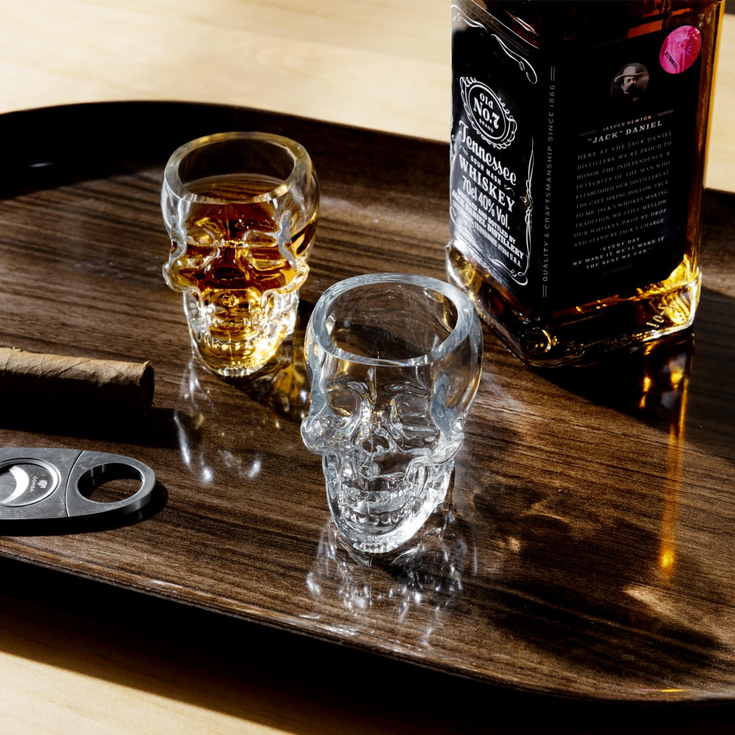 Capacidad de 2.8 onzas ideal para chupitos o tragos cortos MyGift.
