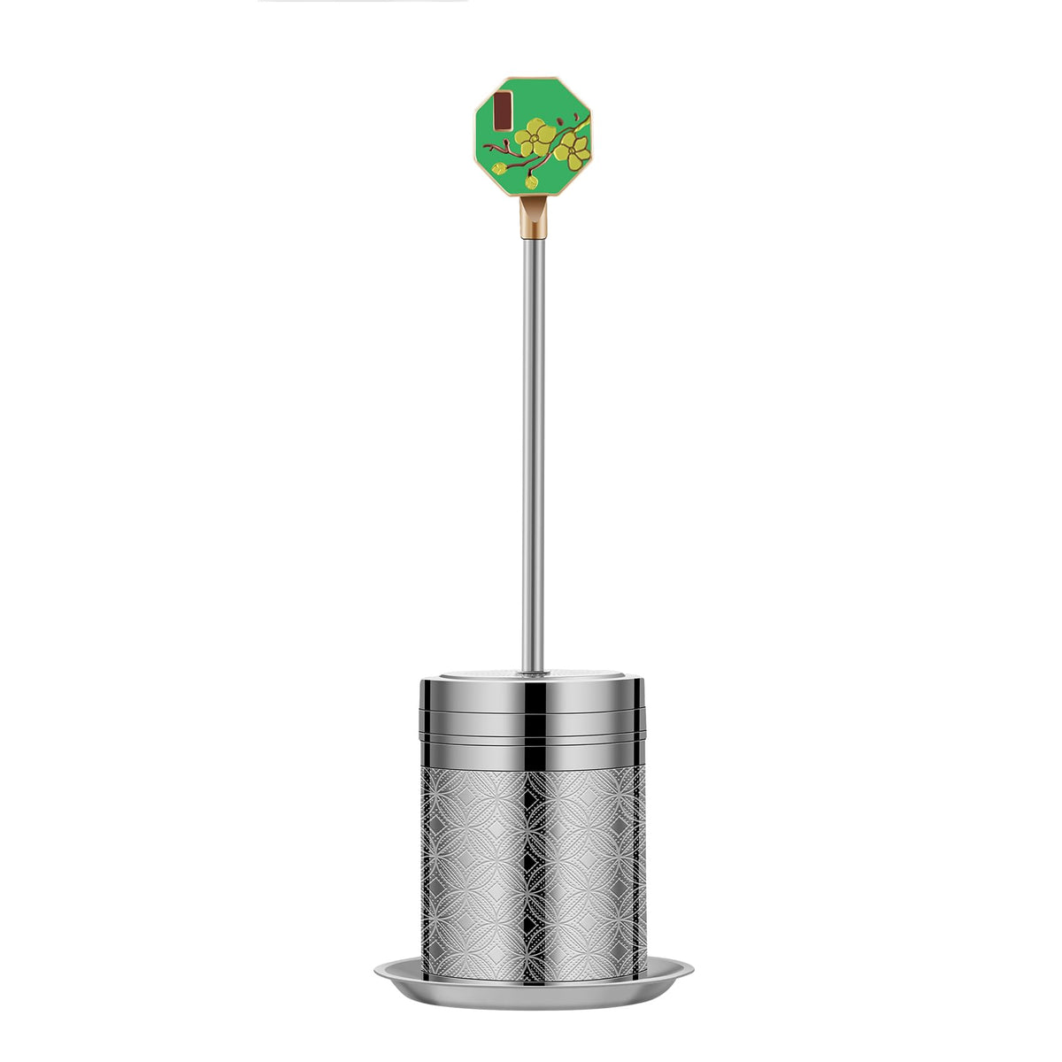 MYHWOACFX filtro de té 304 acero con flores, ideal para infusiones aromáticas