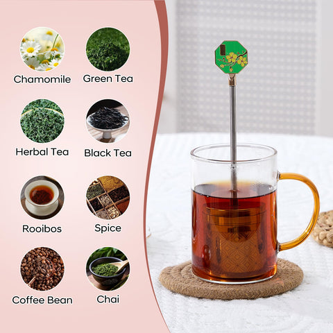 MYHWOACFX filtro de té compacto con diseño para taza