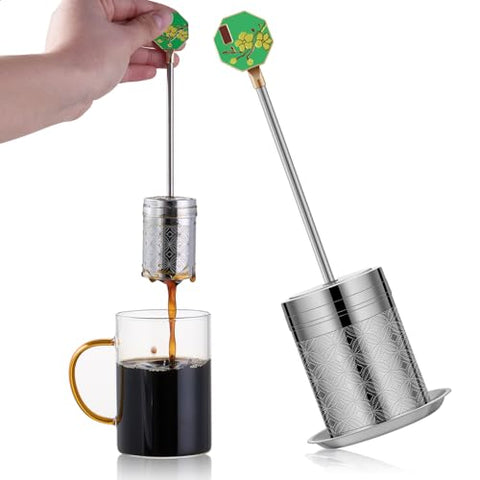 MYHWOACFX infusor de té 304 acero desmontable con bandeja limpia