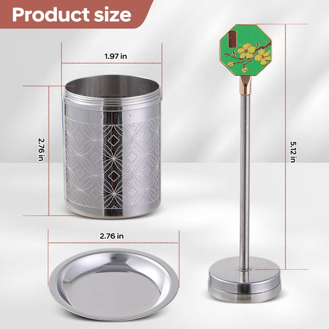 MYHWOACFX infusor de té 304 acero con diseño de manga larga