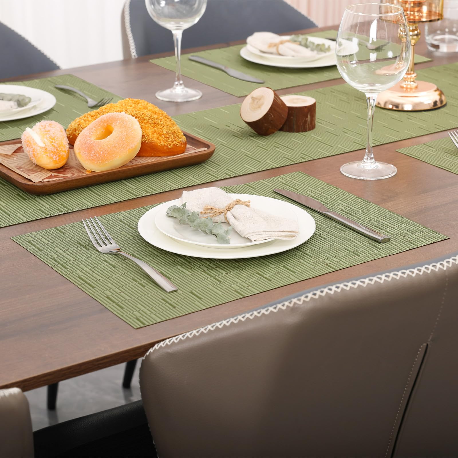 Salvamanteles Myir JUN antideslizantes para comedor, evitan deslizamientos durante la comida.