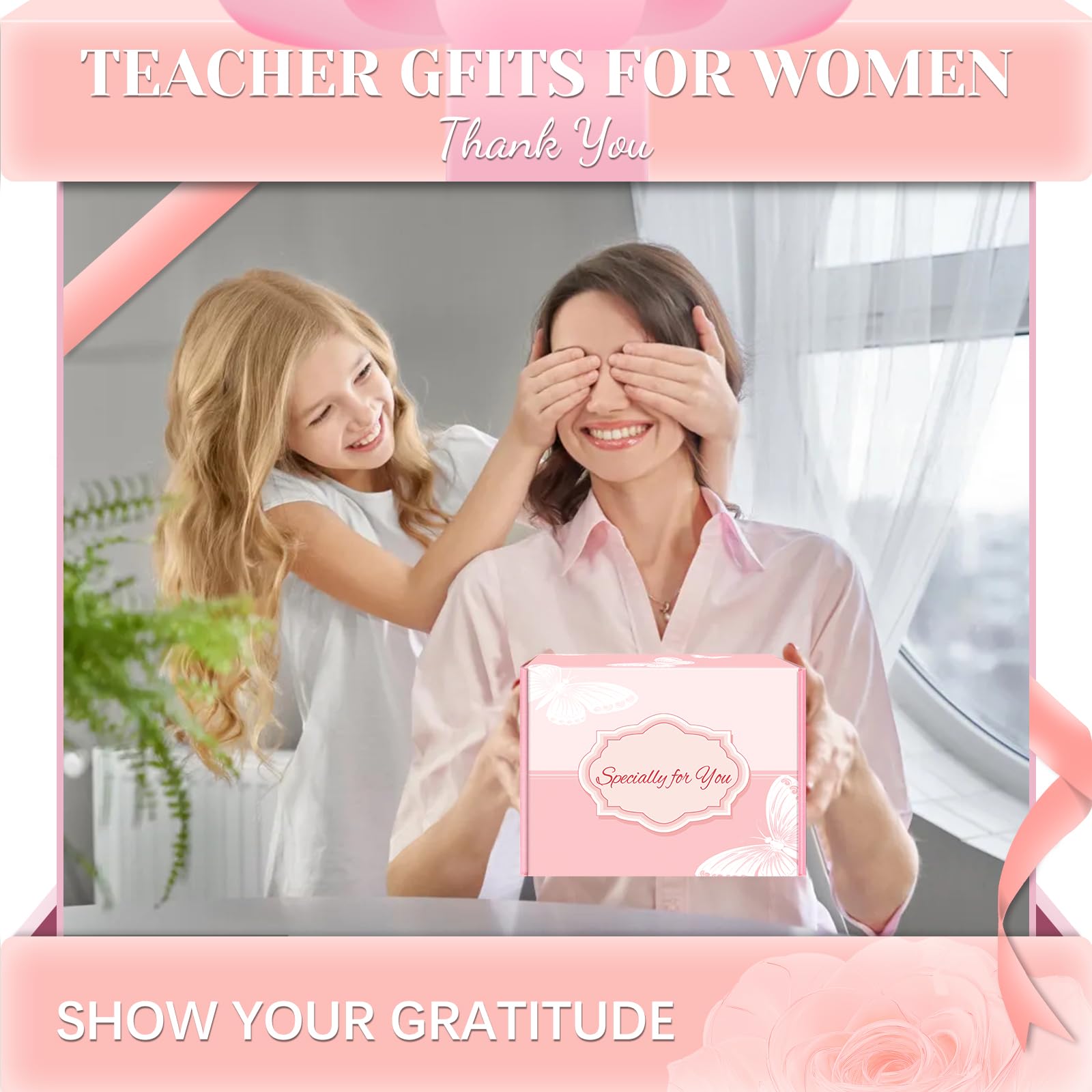 Conjunto regalo MYKILOS para maestras, ideal para celebrar.