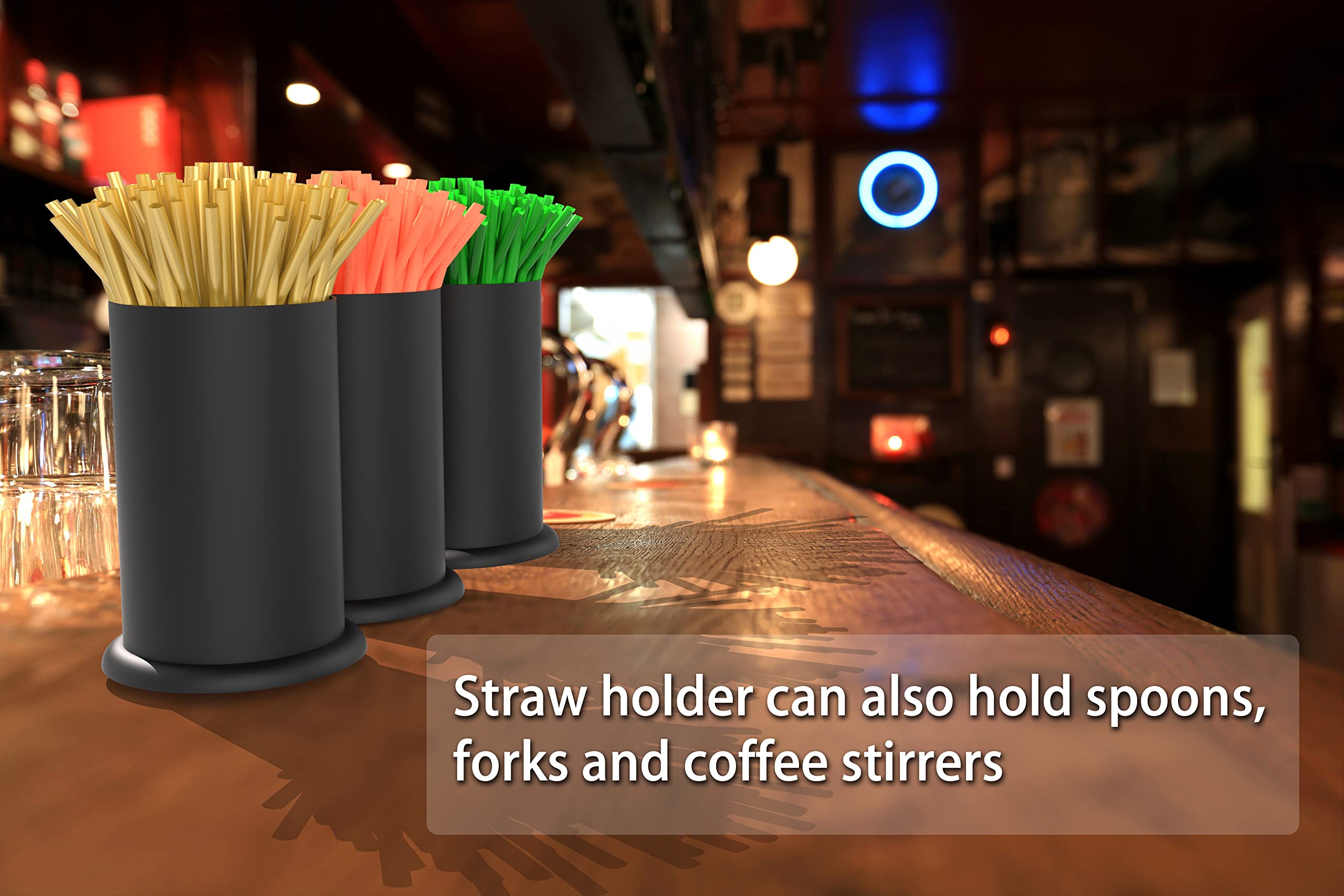 MyLifeUNIT dispensador de pajitas cómodo y duradero para uso diario.