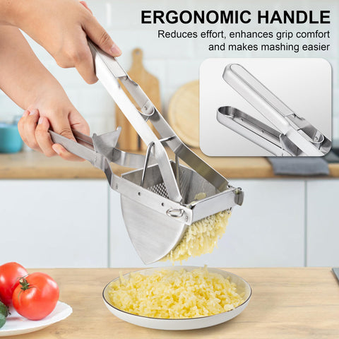 MyLifeUNIT prensapapas apta para lavavajillas, limpieza rápida tras cocinar.