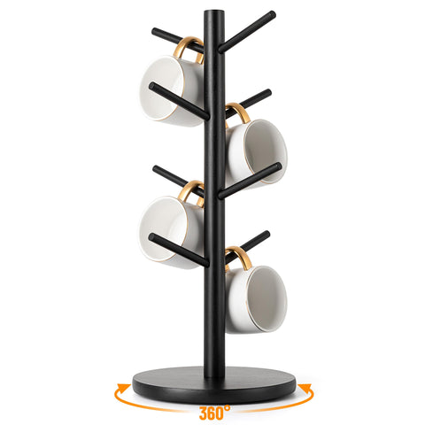 MyLifeUNIT torre de tazas 360° con base giratoria para acceso cómodo