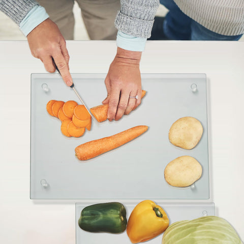 Mymonfif tabla de cortar fácil de limpiar, mantiene higiene en la cocina.