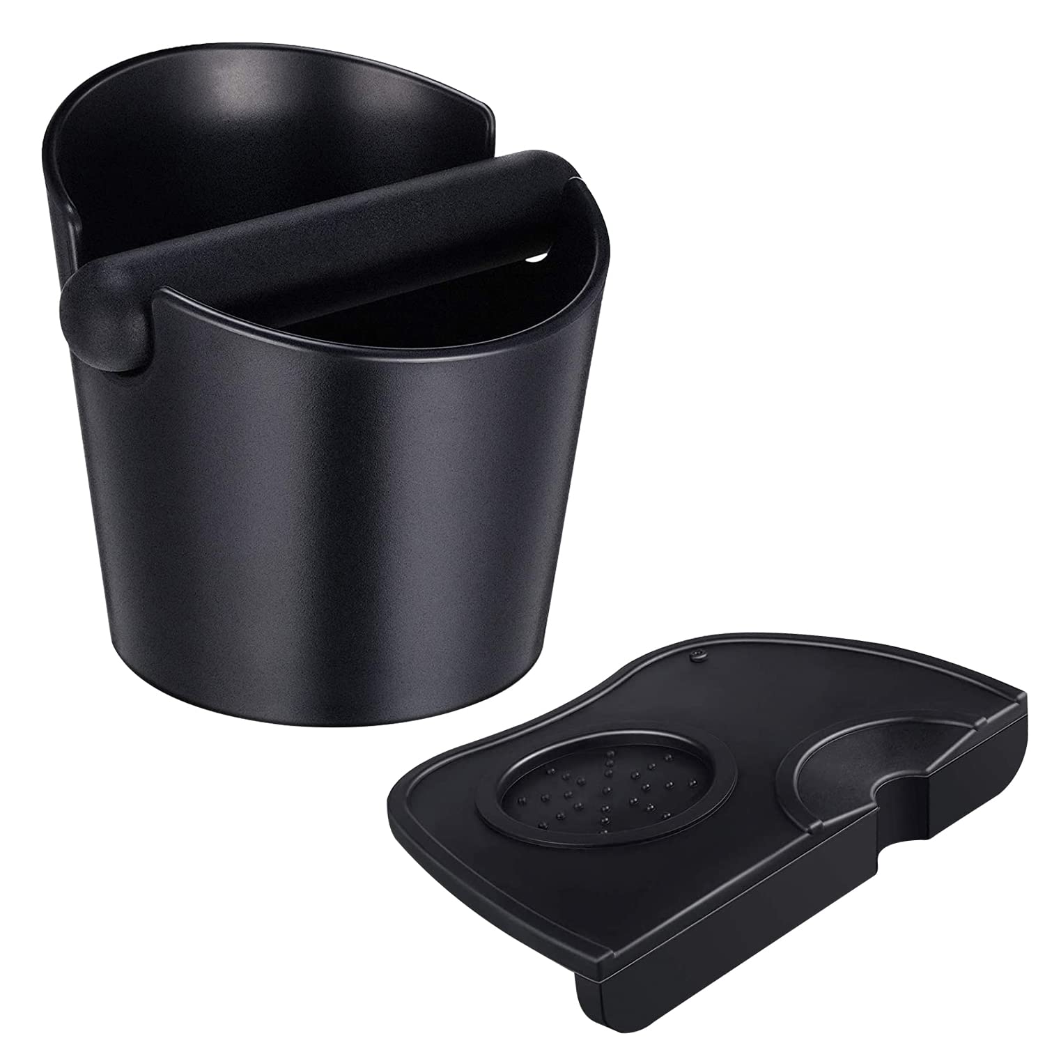 Caja de golpes MYSENLAN para café, recoge posos y facilita la limpieza.
