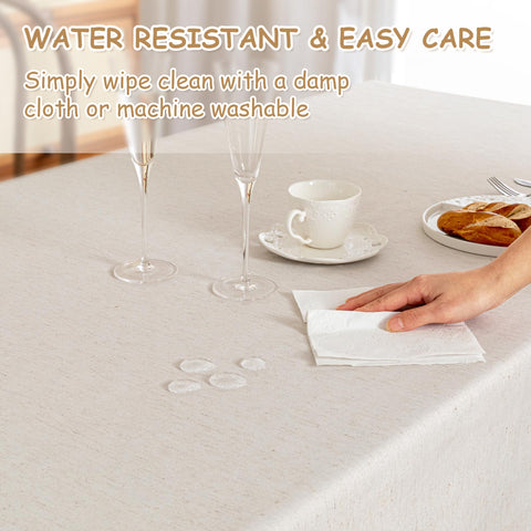 Mantel MYSKY HOME diseño elegante y neutro para cualquier mesa.