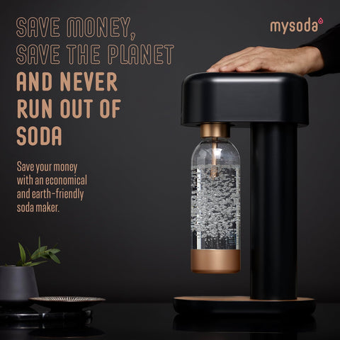 Mysoda Ruby 2, boquilla antigelo, burbujas mas pequenas para carbonatacion suave