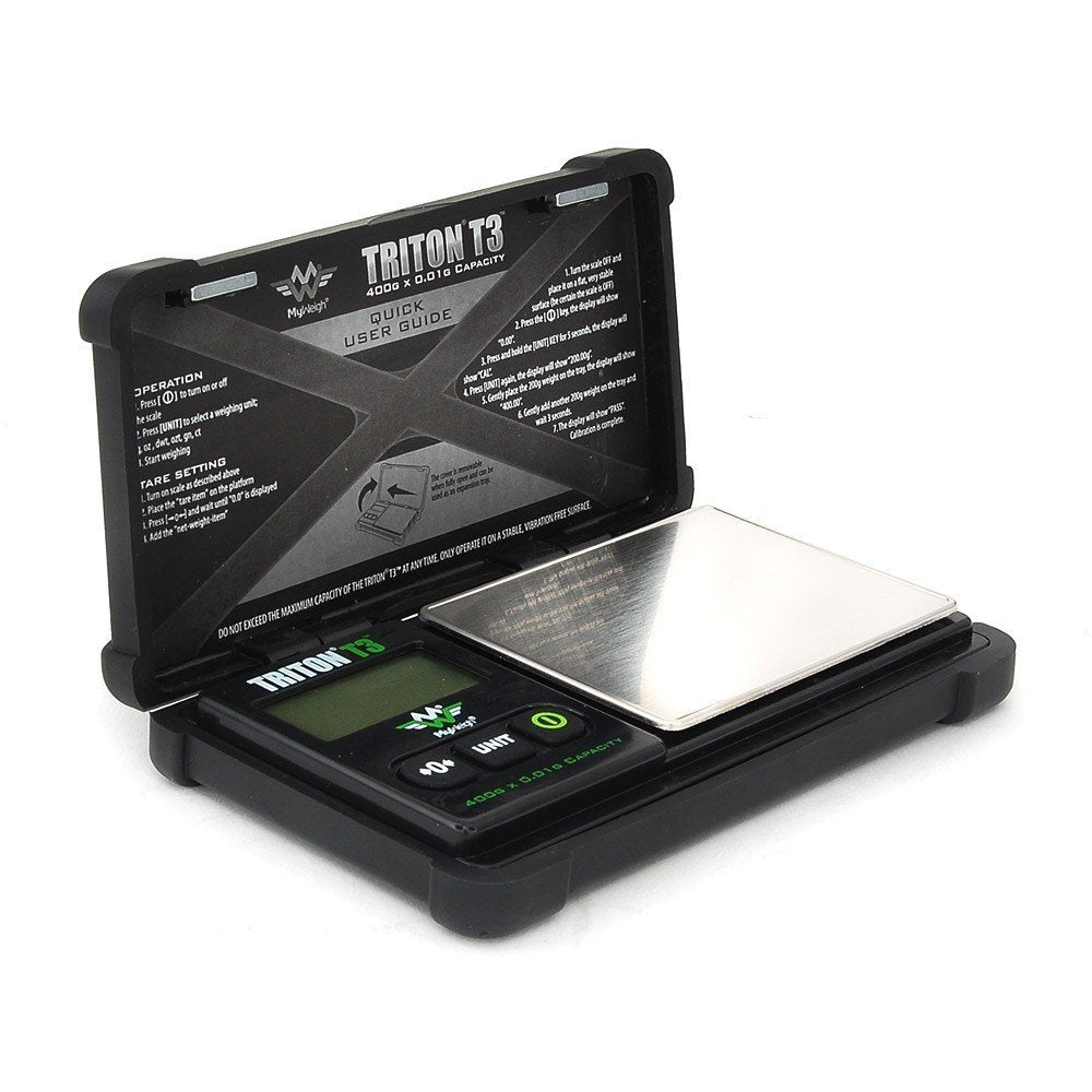 My Weigh T3-400 Triton: lectura clara en pantalla para mediciones rápidas