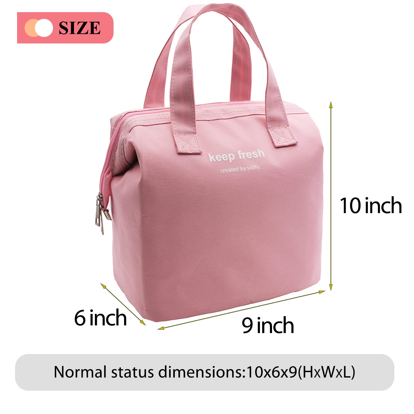 Mziart bolsa-oxford resistente para uso diario y durabilidad