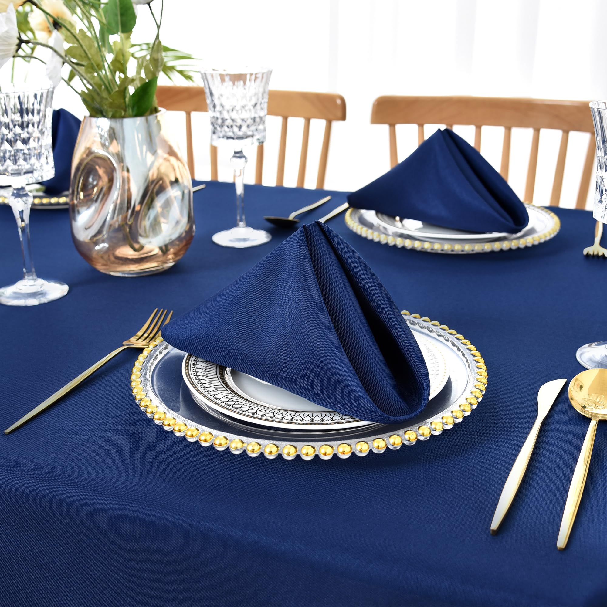 Nacuci servilletas para eventos, diseño clásico que combina con manteles
