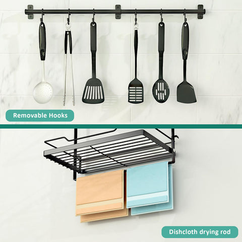 NADAMOO ahorro de espacio en la pared para cocina y despensa, más orden.