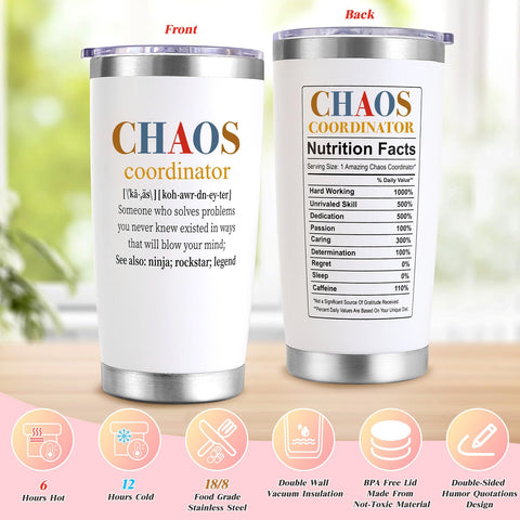 NaiCeay Chaos Coordinator bolsa de maquillaje, práctica y espaciosa.