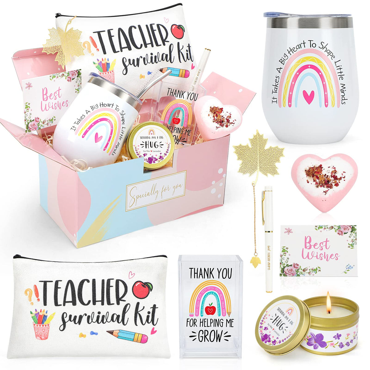 Taza NaiCeay 12 onzas para profesora, ideal para café matutino en la escuela.