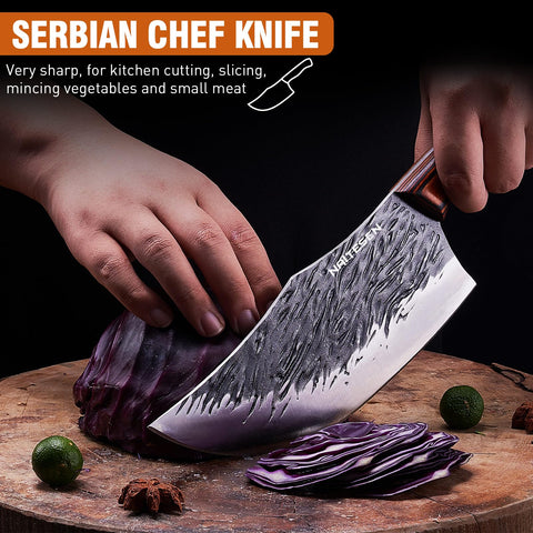 Naitesen cuchillo deshuesar de 6,5 pulgadas para deshuesar aves.
