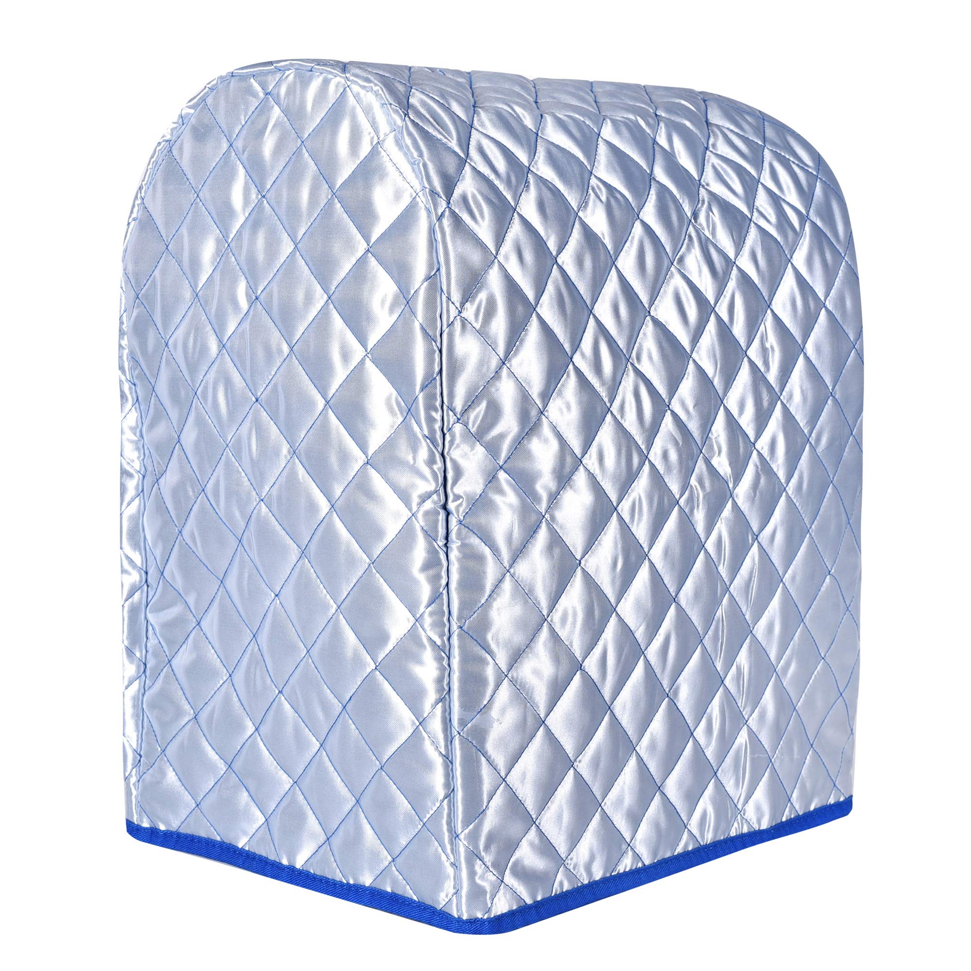 Funda NALAN con bolsillos frontales y laterales para accesorios de la batidora azul.