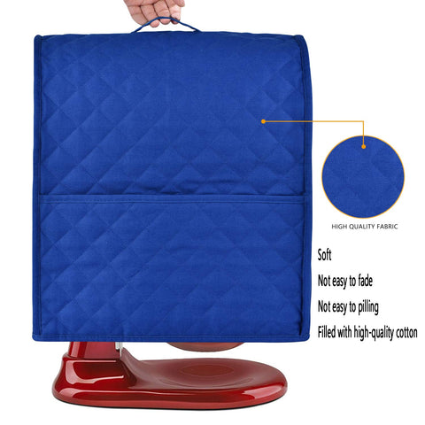 Interior forrado de la funda NALAN para batidora azul, mayor durabilidad y limpieza fácil.