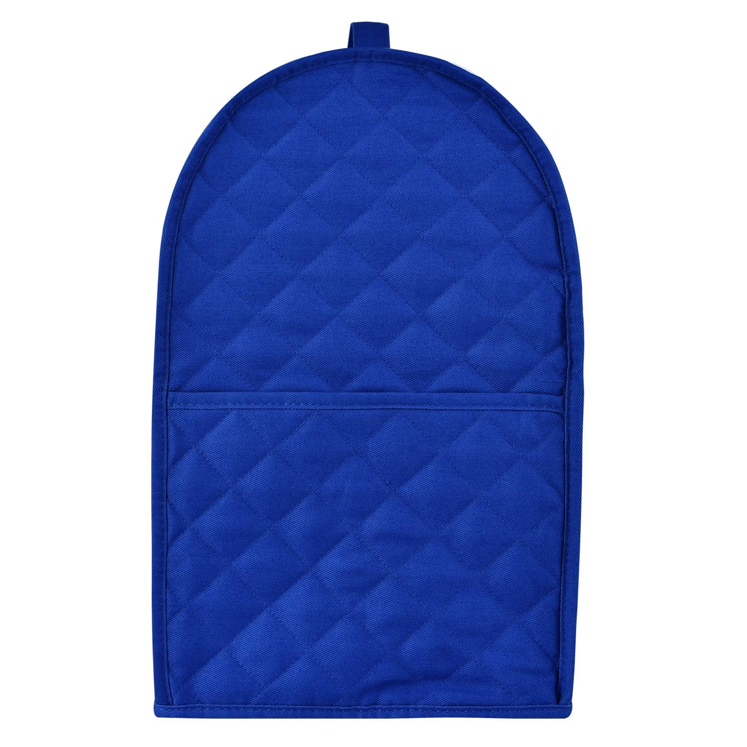 Asa superior de la funda NALAN para retirar fácilmente la cubierta de la batidora azul.