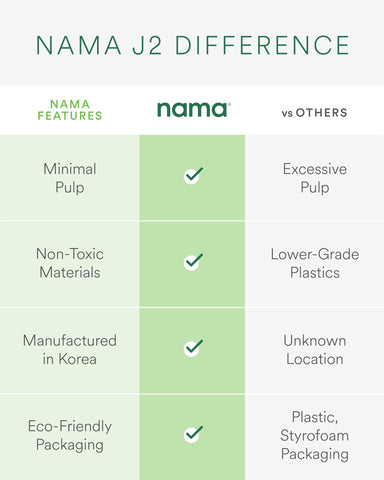 Nama J2 extraccion maxima para más jugo y menos pulpa