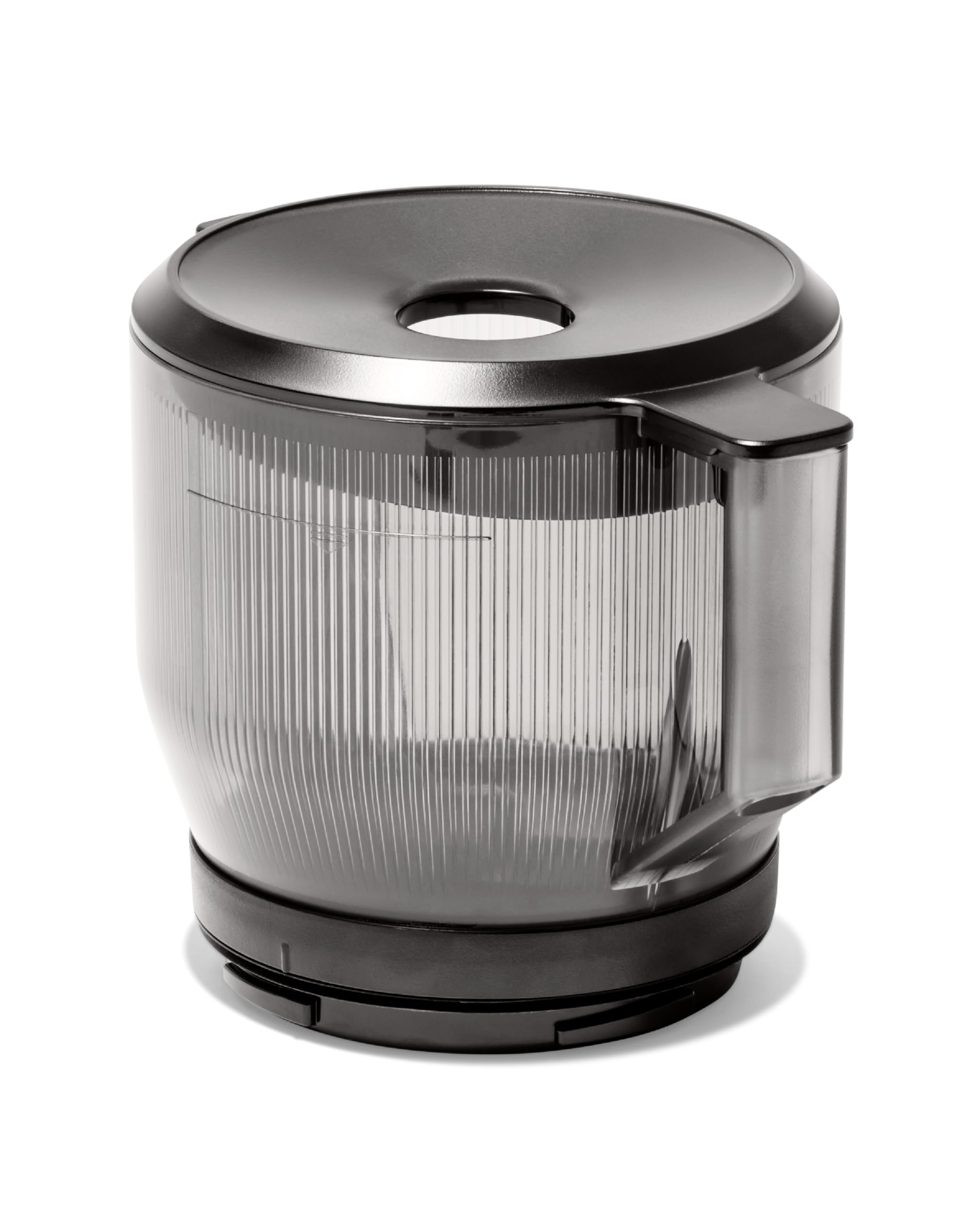 Nama Large Hopper con boca ancha para J2, facilita cargas grandes sin cortar.