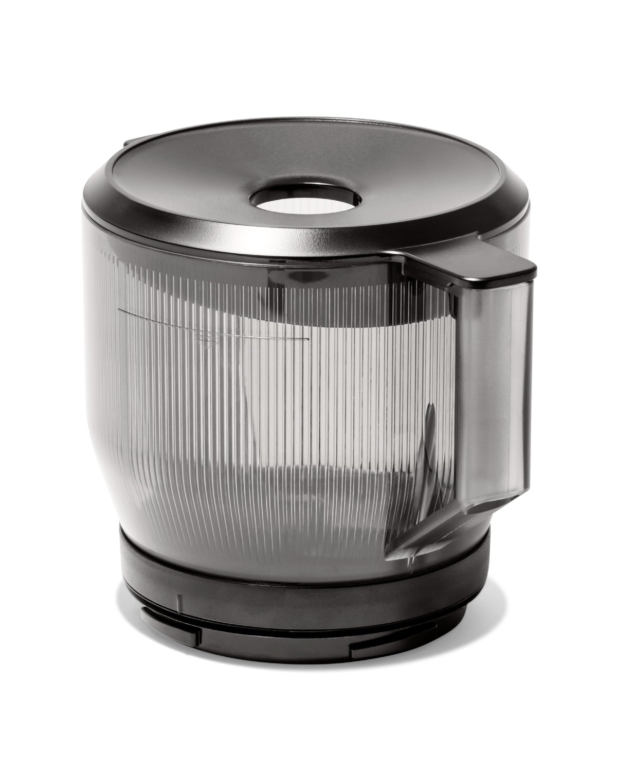 Nama Large Hopper con boca ancha para J2, facilita cargas grandes sin cortar.