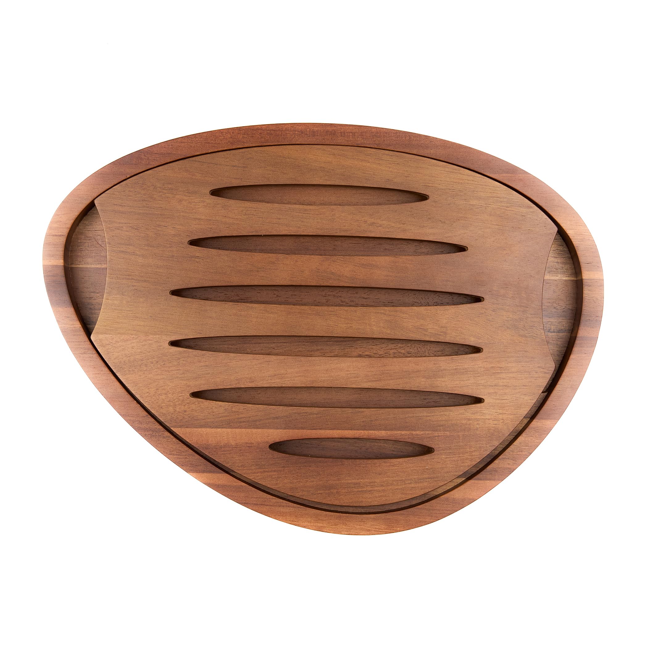 Nambe x Tom Papa diseño medio siglo, estilo atemporal para mesas y cocinas.