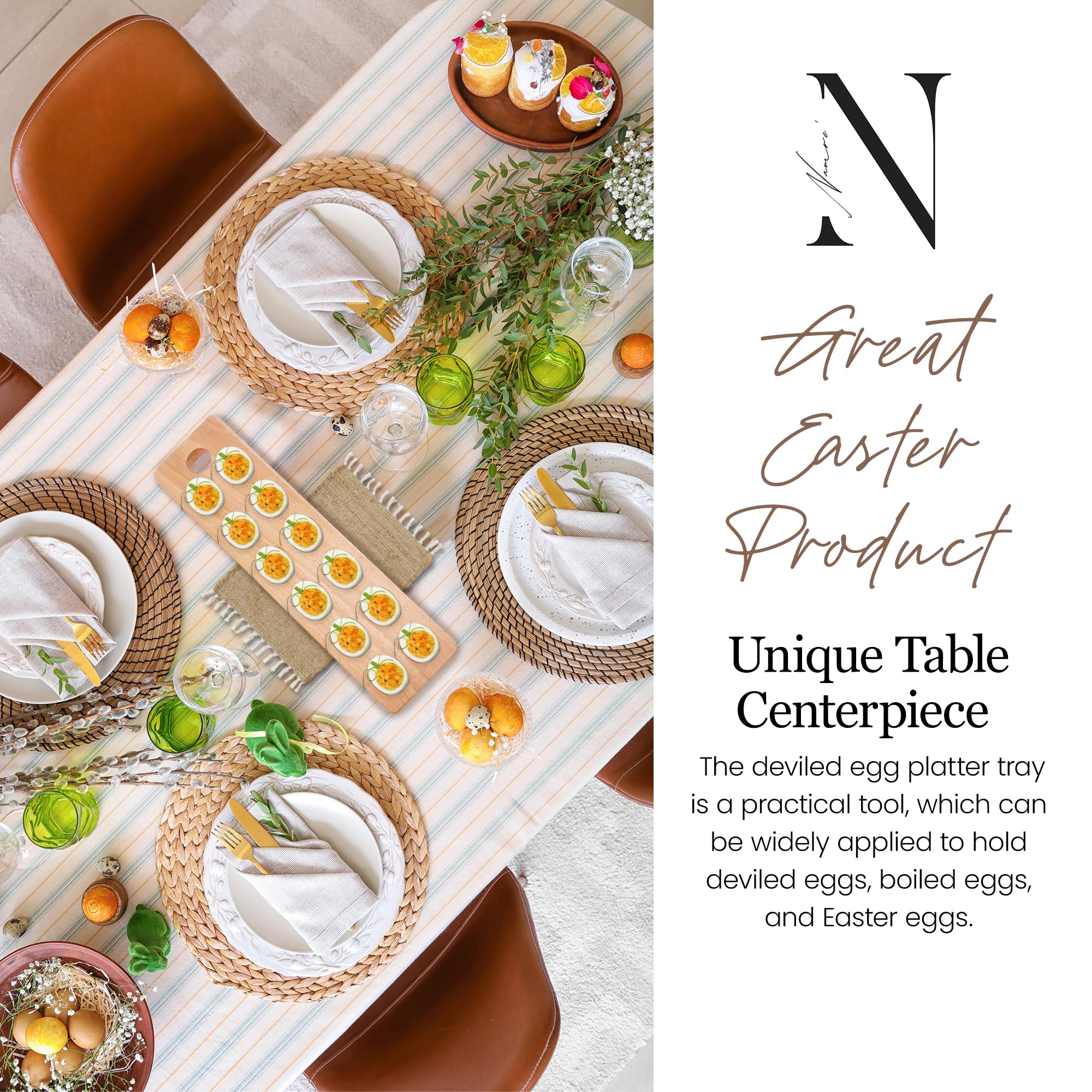 Namre' plato navideno para cenas festivas con presentación premium.