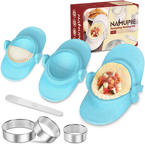 NAMUPIE juego dumpling de 7 piezas completo para cocinar en casa y sorprender a la familia.