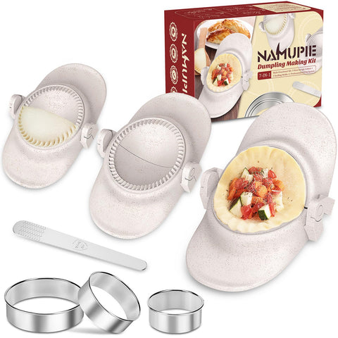 NAMUPIE kit dumplings 7 piezas: todo para hacer empanadillas en casa