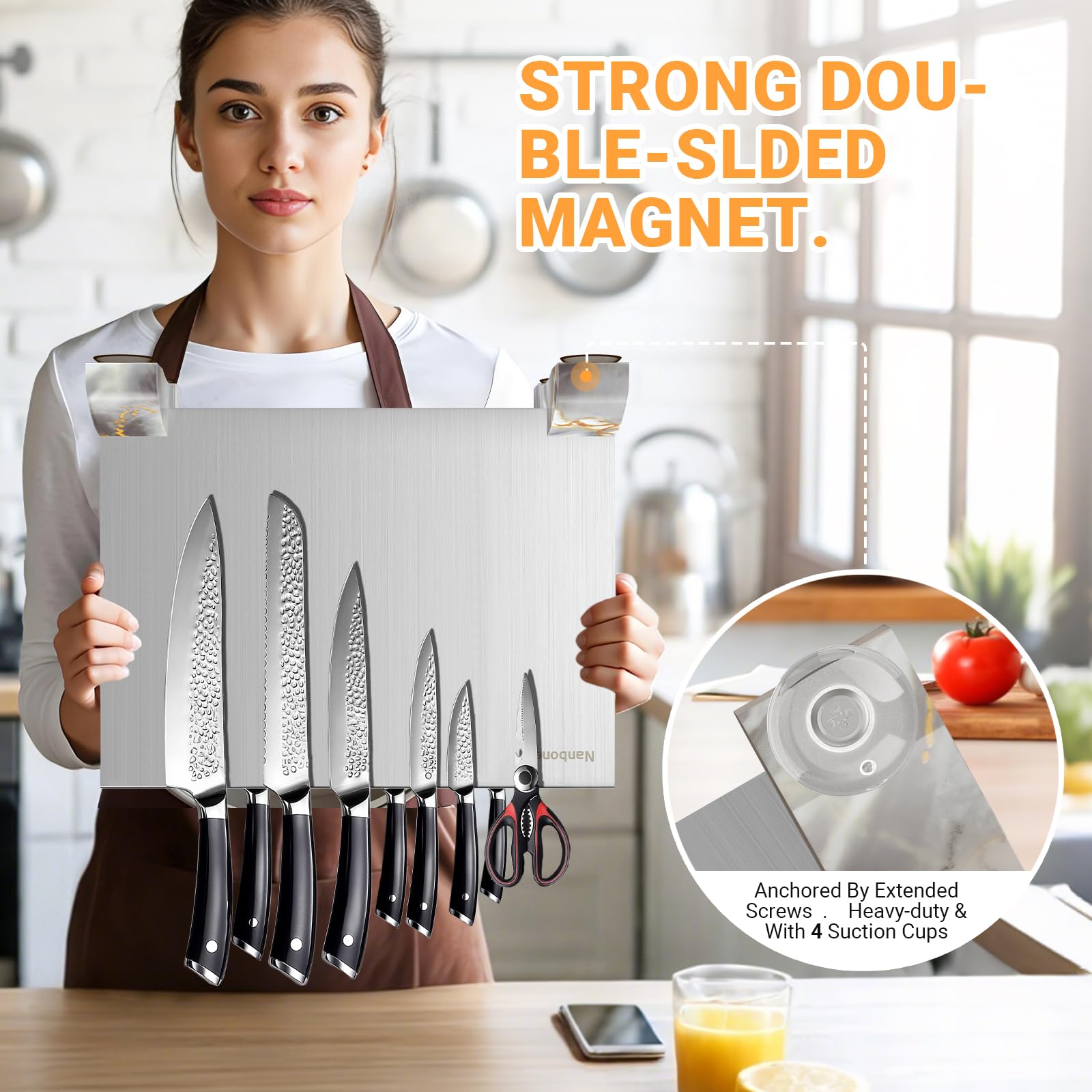 Nanbone diseño moderno para cocina, combina seguridad y estilo.