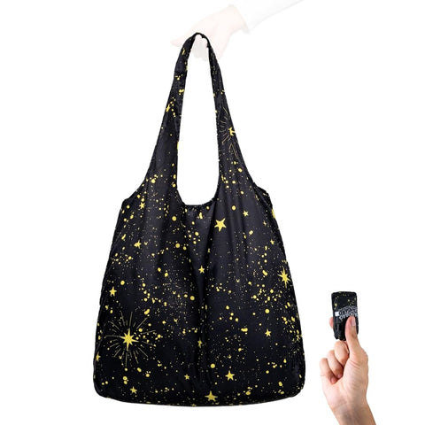 Nanobag bolsa plegable ultraligera de 19 L, ideal para compras rápidas.