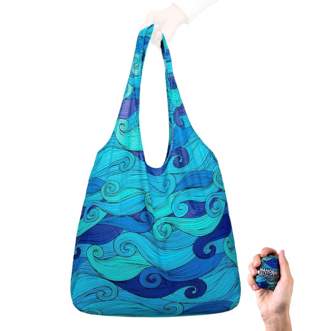 Nanobag ultraligera: bolso plegable compacto para viajes.