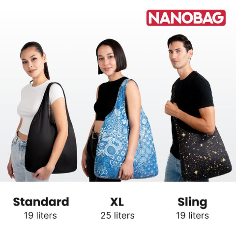 Nanobag, capacidad de carga hasta 30 kg para mayor versatilidad.