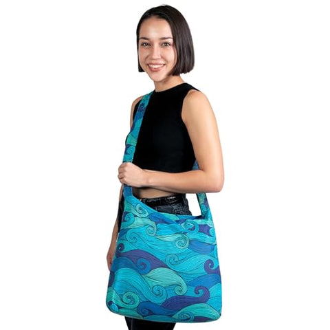 Nanobag Sling con tela ripstop diamante, ligero y resistente
