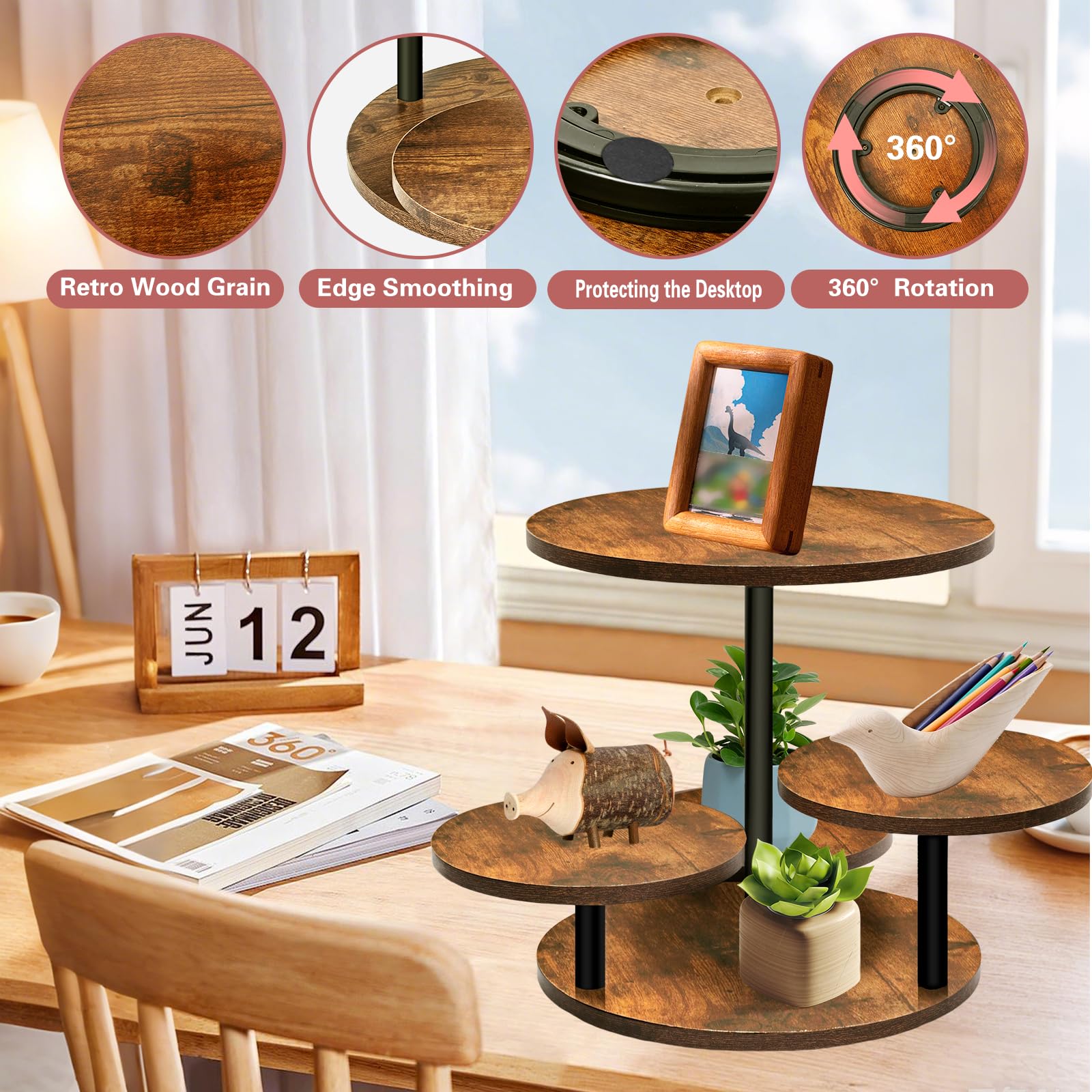 NANXITU torre para 50 cupcakes, perfecta para fiestas y convivios.