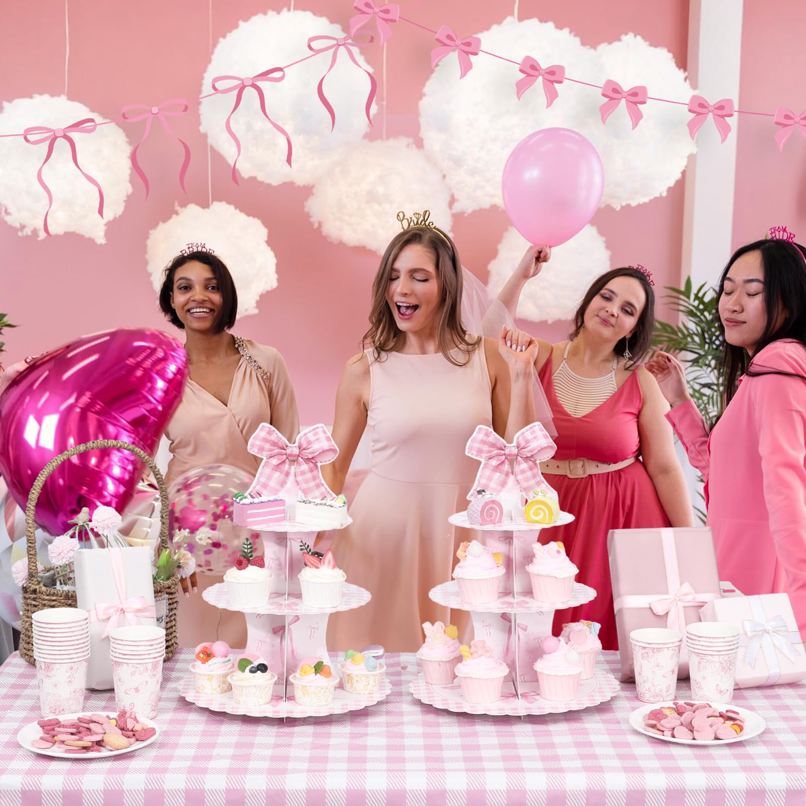 NatNarr decoracion fiestas rosa coquete para cumpleaños