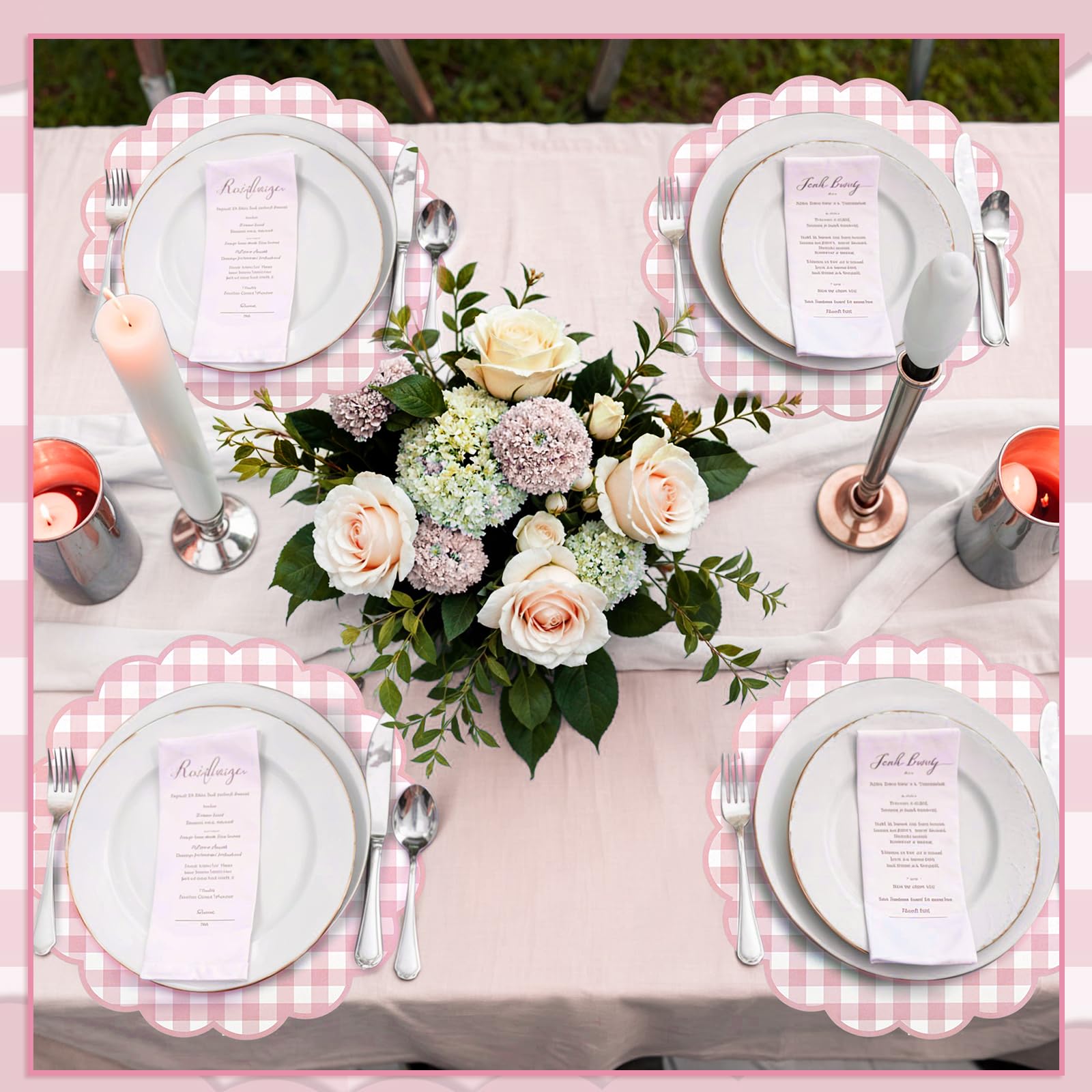 NatNarr mantel para eventos, perfecto para bodas y banquetes.