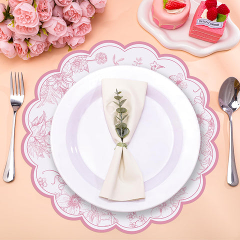 NatNarr mantel rosas para boda o banquete, añade sofisticación.