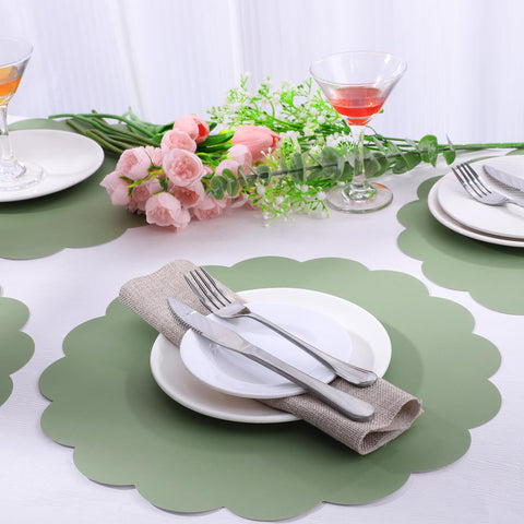 NatNarr manteles para eventos en salvia verde, ideales para bodas, cumpleaños y banquetes.