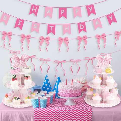 NatNarr presentacion postres rosa para eventos especiales