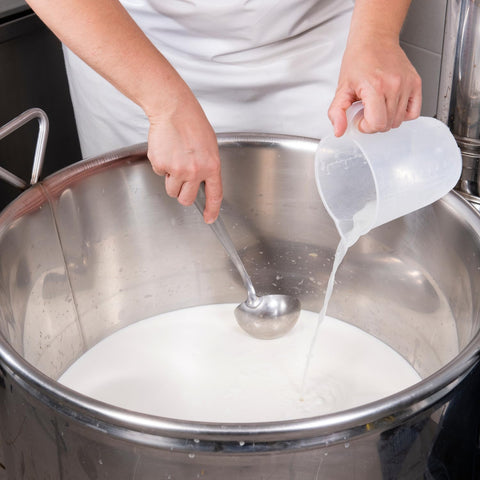 Gotero de Natural Probio para dosificar cuajo con precisión en casa.