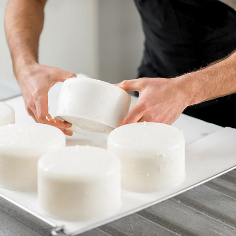 Natural Probio ayuda a preparar ricotta, primosale y mozzarella con facilidad.