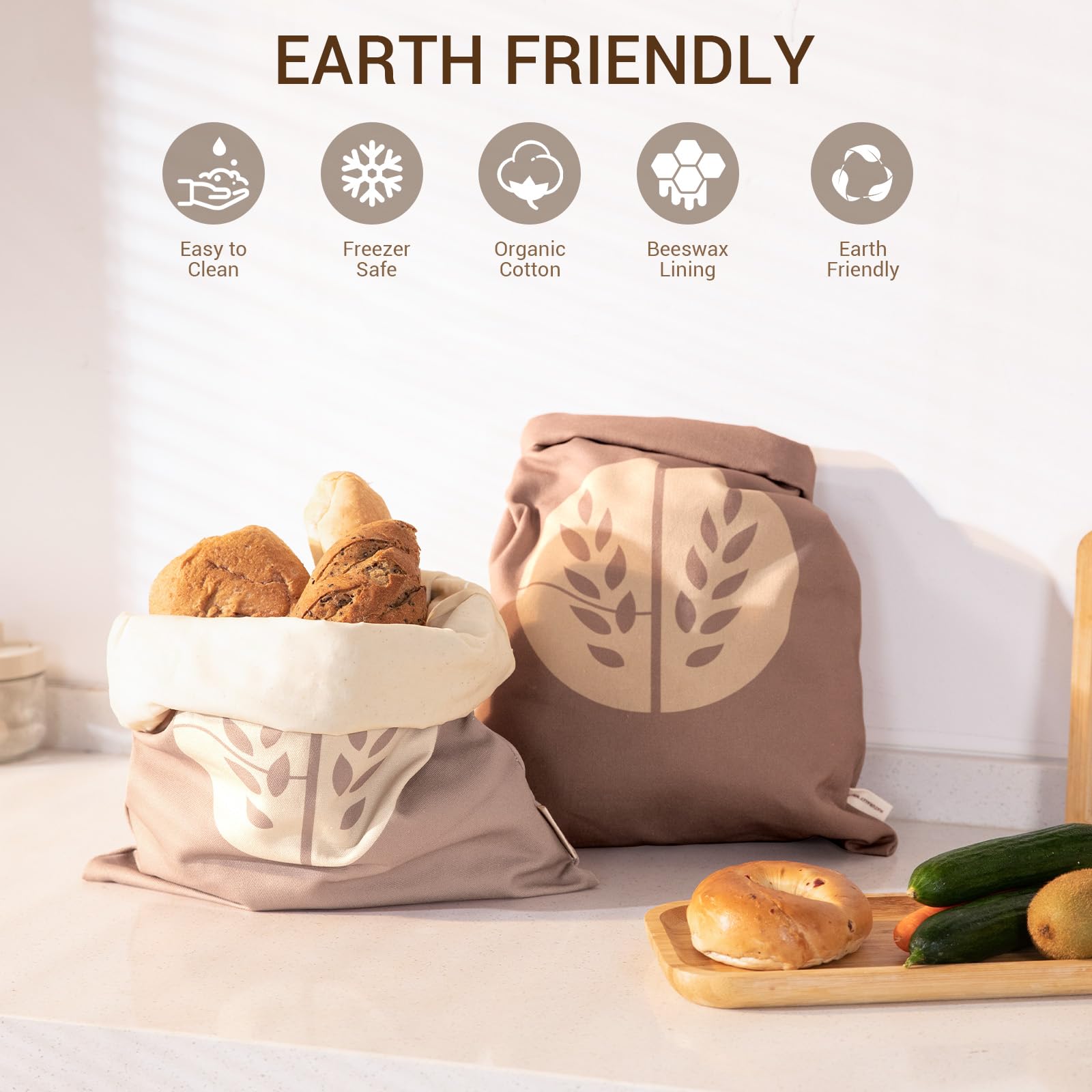 NATURALLY WRAPPED: envoltorio de cera para alimentos, práctico y libre de plástico.