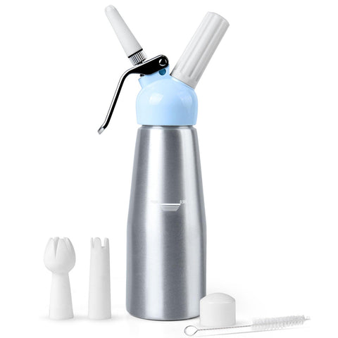 NatureKit sifón nata profesional 1 pinta, listo para montar nata en casa.